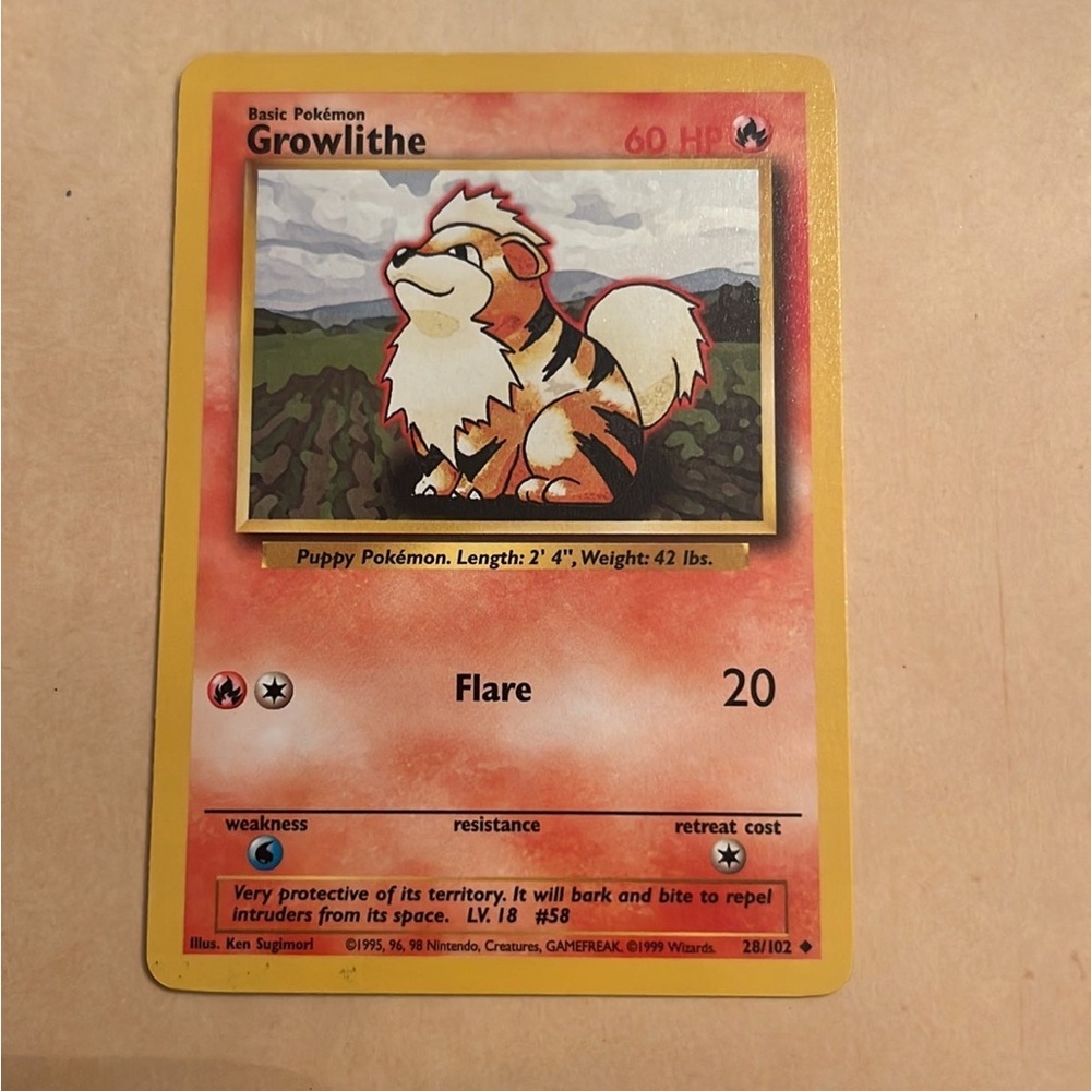 Pokémon Growlithe